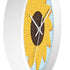 Sunflower Stitches Wall Clock